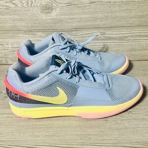 Nike Ja 1 'Day One' Basketball Shoes Cobalt Bliss Citron Tint Mens 18 DR8785-400